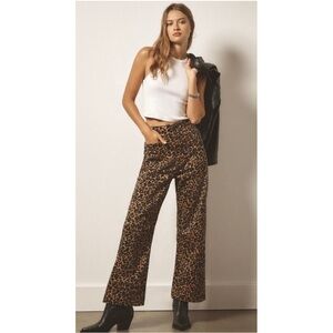 THE COLETTE CROPPED HIGH-RISE WIDE-LEG JEANS BY MAEVE